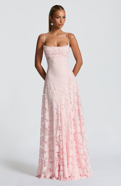 Rita | Lace Corset Maxi Dress