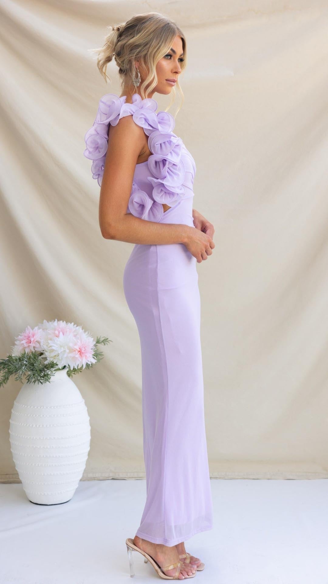 Delphine | Ruffle Gown