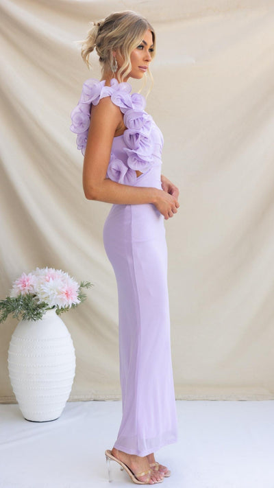Delphine | Ruffle Gown