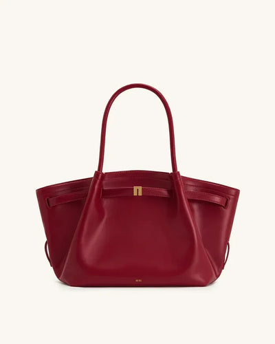 HANA MEDIUM SUEDE TOTE BAG