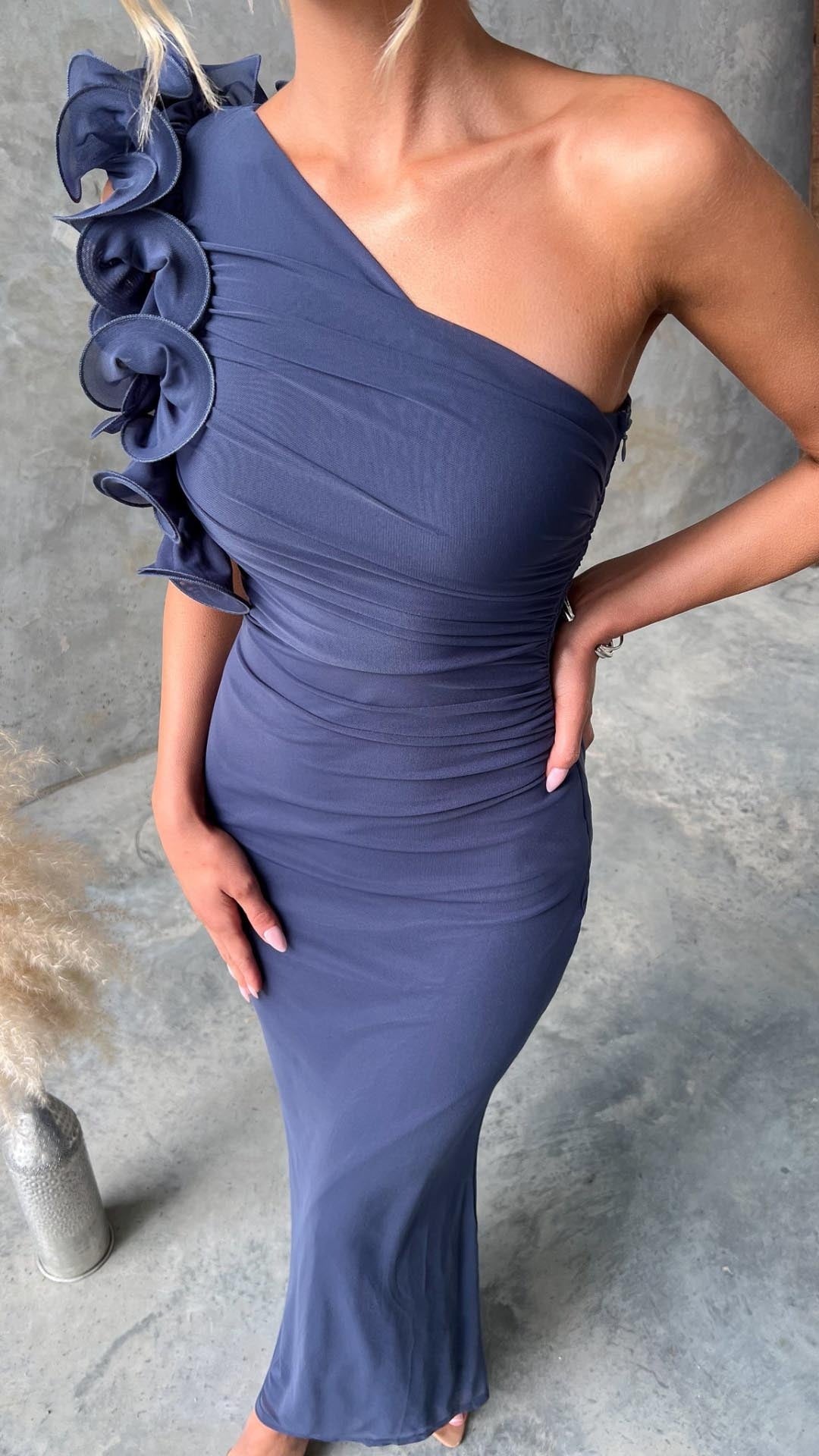 Delphine | Ruffle Gown