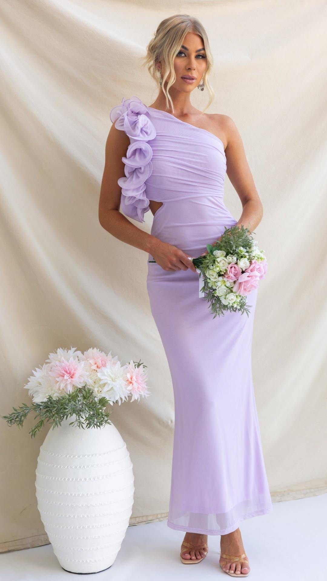 Delphine | Ruffle Gown