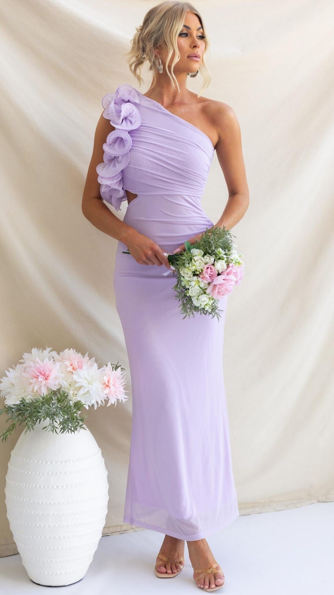 Delphine | Ruffle Gown