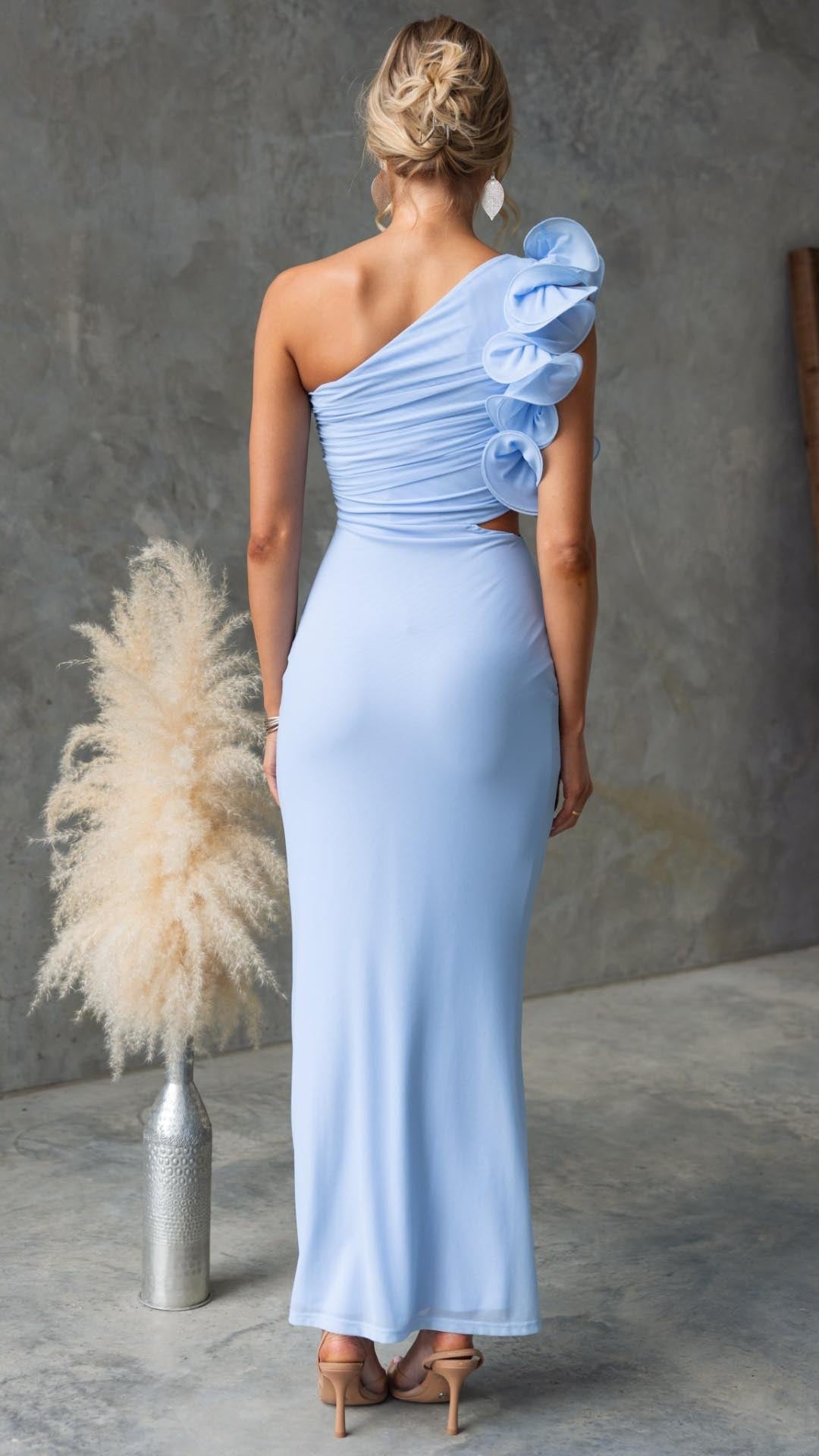 Delphine | Ruffle Gown