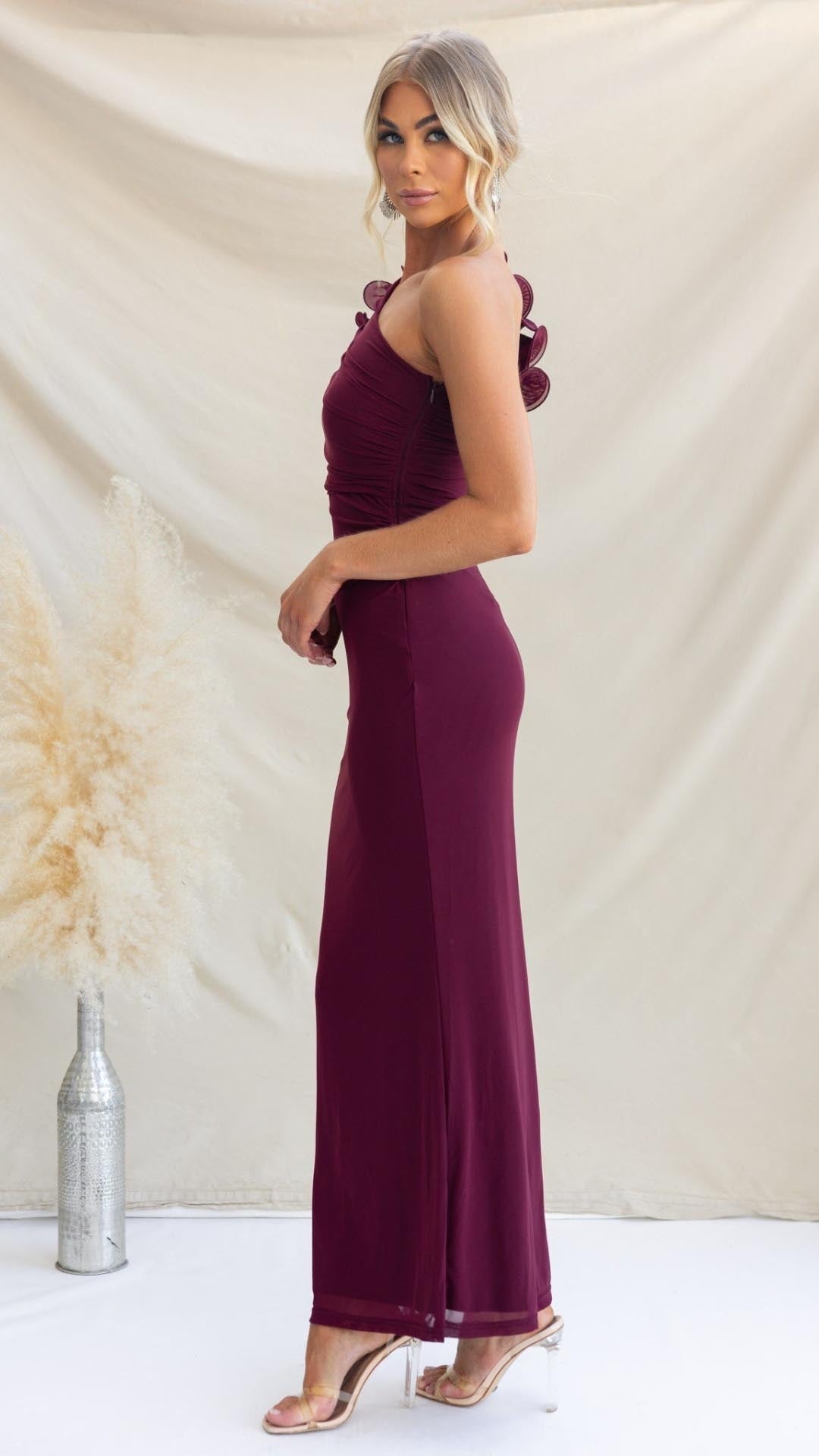 Delphine | Ruffle Gown