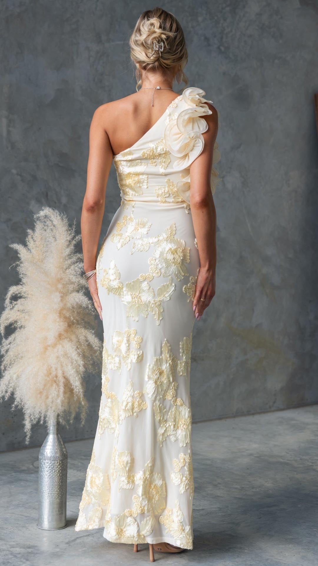 Delphine | Ruffle Gown