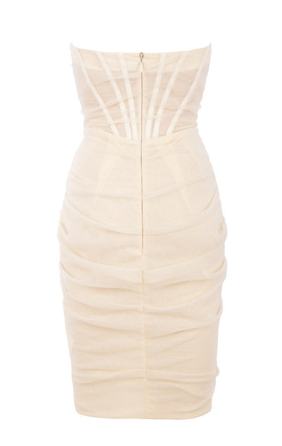 CHIC ELEGANT CORSET MINI DRESS ACLOSY
