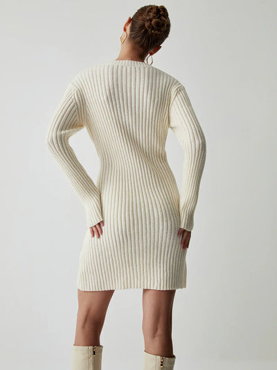 Maya | Rib Knit Dress