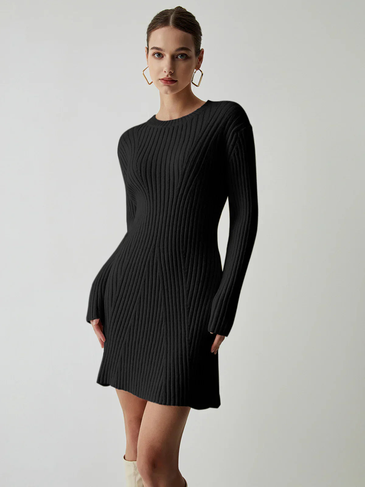Maya | Rib Knit Dress