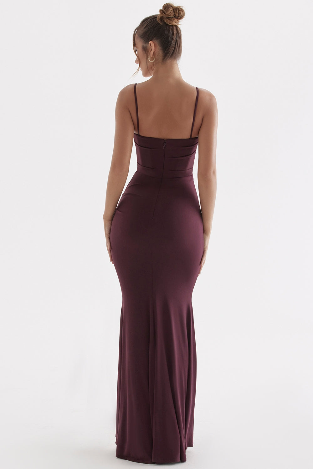 Alessandra | The Sculpted Crepe Gown