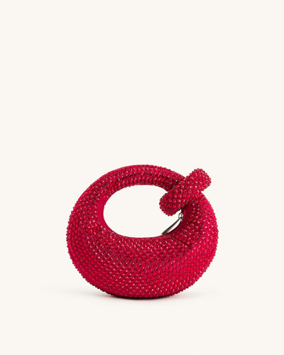 CRYSTAL MINI TOP HANDLE BAG