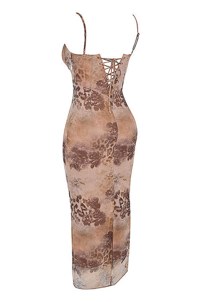 Desert Eclipse Sheer Maxi Dress