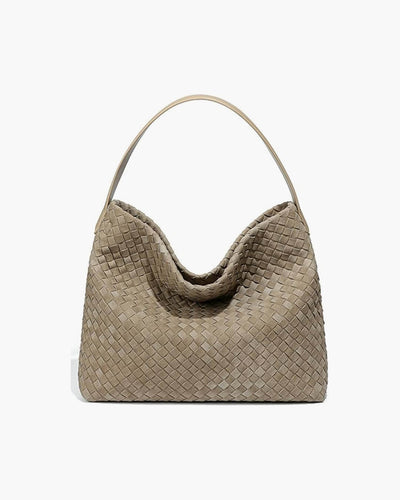 SEAME - Marceline Suede Tote Bag Beige Regular