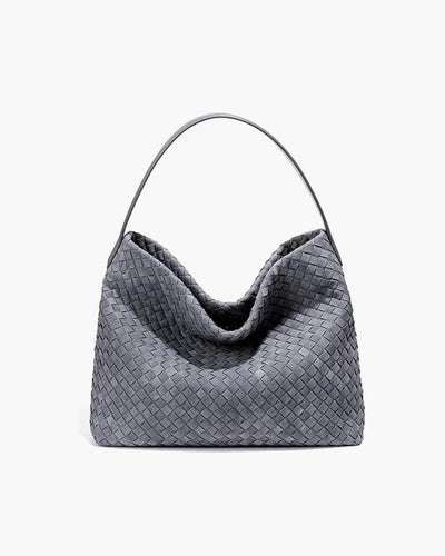 SEAME - Marceline Suede Tote Bag Blue Regular