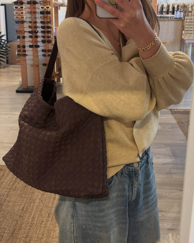 SEAME - Marceline Suede Tote Bag Brown Regular