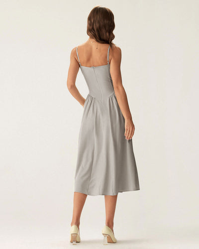 Women Woven Polyester Dresses Dresses - RIHOAS