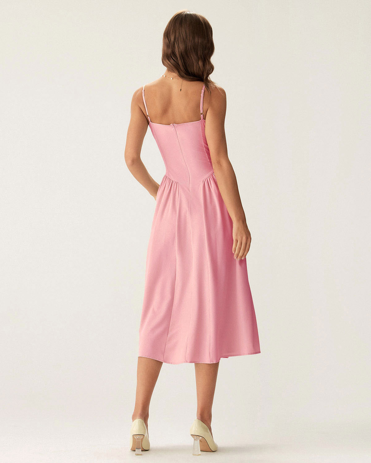 Women Woven Polyester Dresses Dresses - RIHOAS