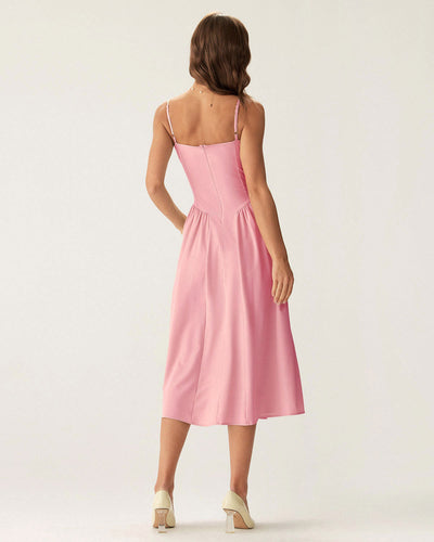 Women Woven Polyester Dresses Dresses - RIHOAS