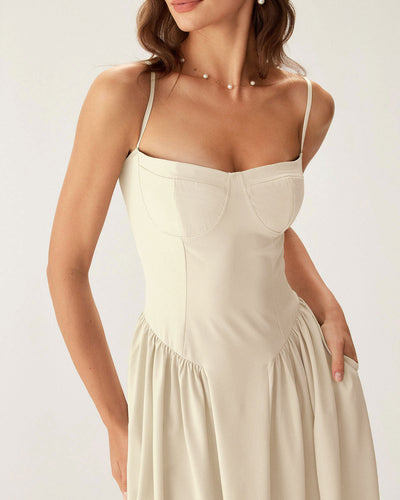 Women Woven Polyester Dresses Dresses - RIHOAS