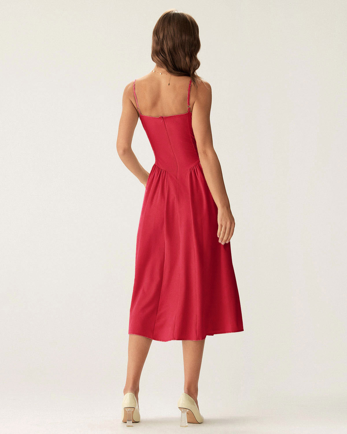 Women Woven Polyester Dresses Dresses - RIHOAS